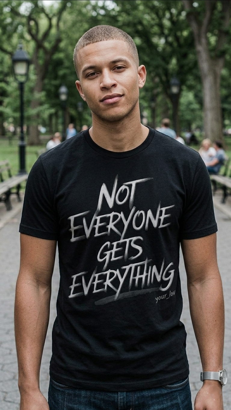 The "Not Everyone Gets Everything" Statement Tee