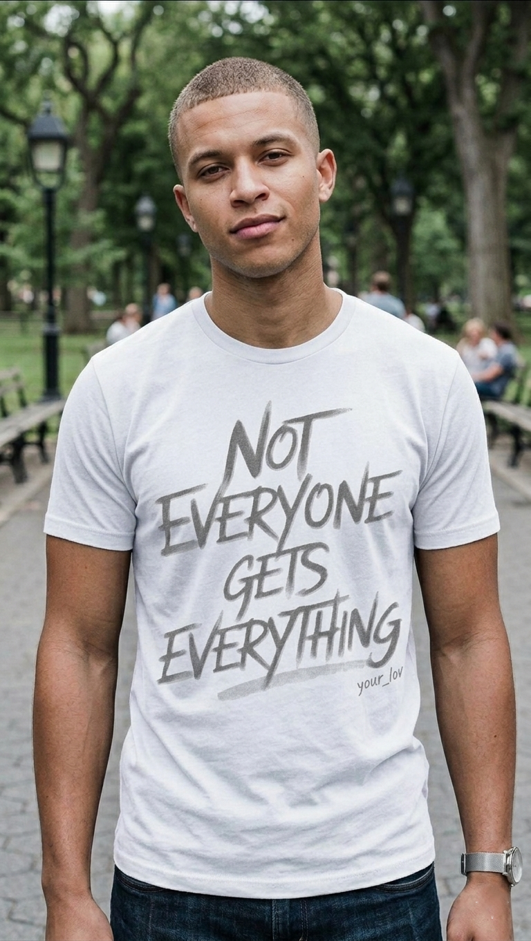 The "Not Everyone Gets Everything" Statement Tee